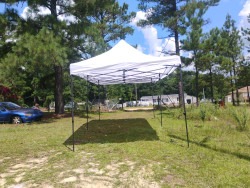 10 x 20 pop up tent white