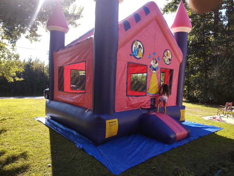 Bounce house princess